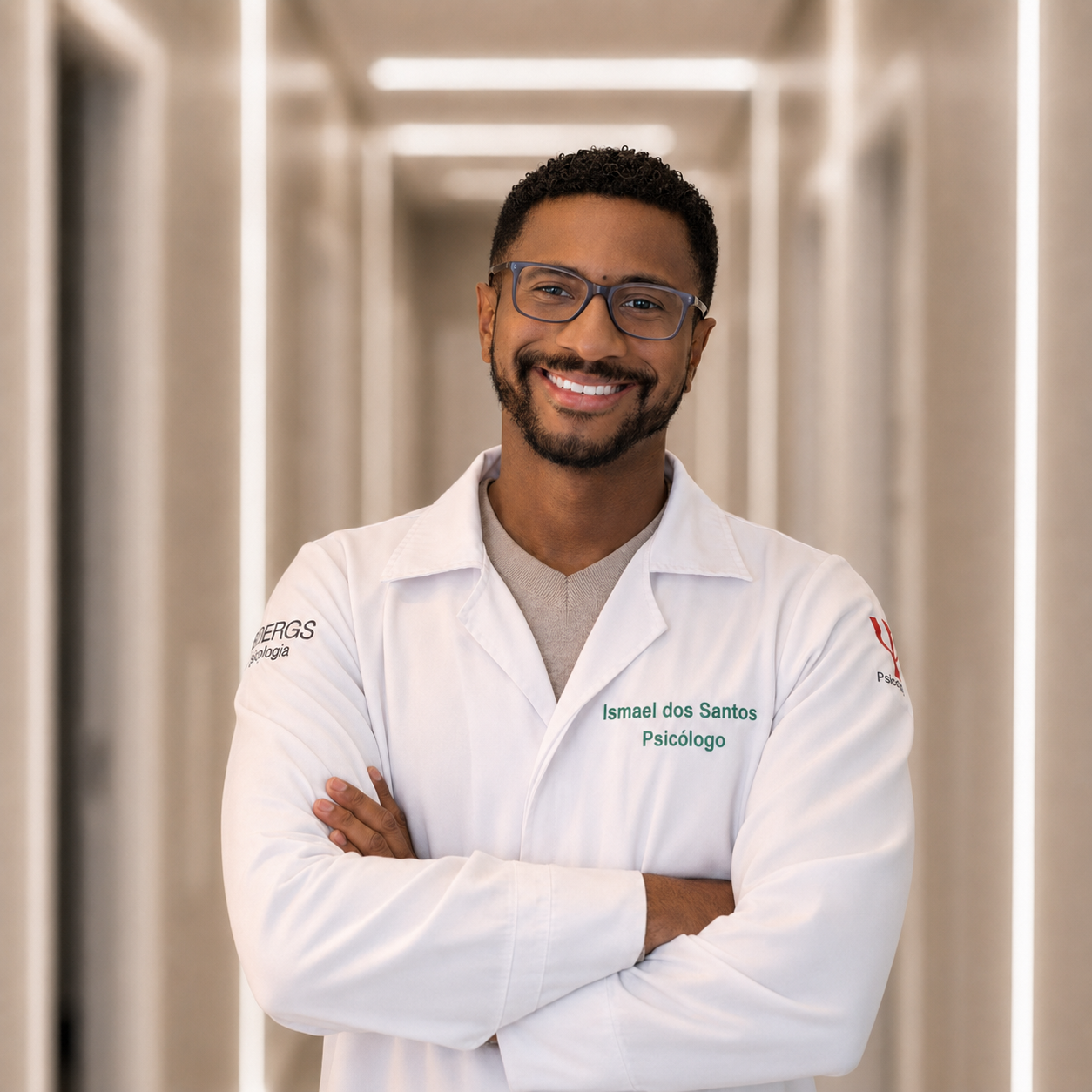 Luis Ismael dos Santos, psicólogo especialista em desenvolvimento humano, vínculos e saúde mental
